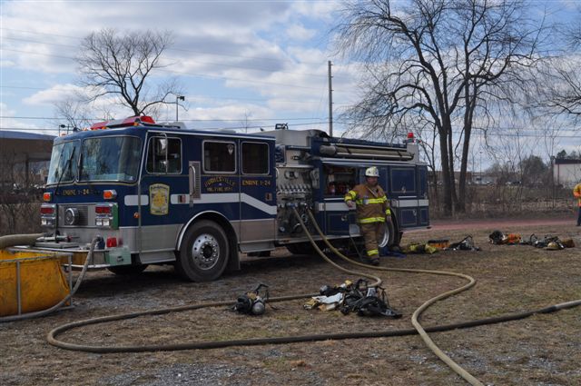 Hoses deployed